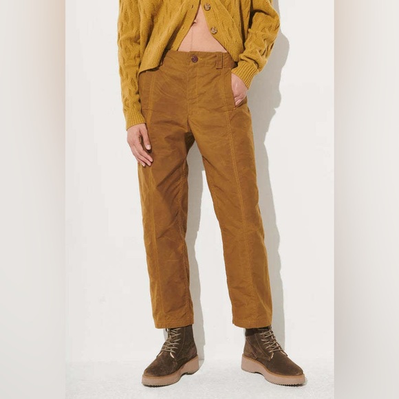 Rachel Comey Steer Straight Leg Pants - Brown. Size 8 (Med). - Picture 4 of 9